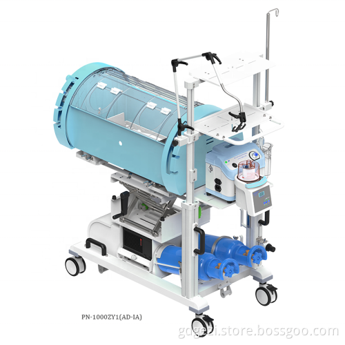 Metal and Plastic Intra-Hospital Bed for Newborn Transport and Nosocomial Transfer